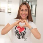 Diana Filpo en campaña El Corazón ve más que los ojos
