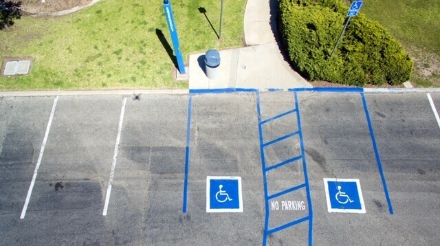 Estacionamiento para personas con Incapacidad
